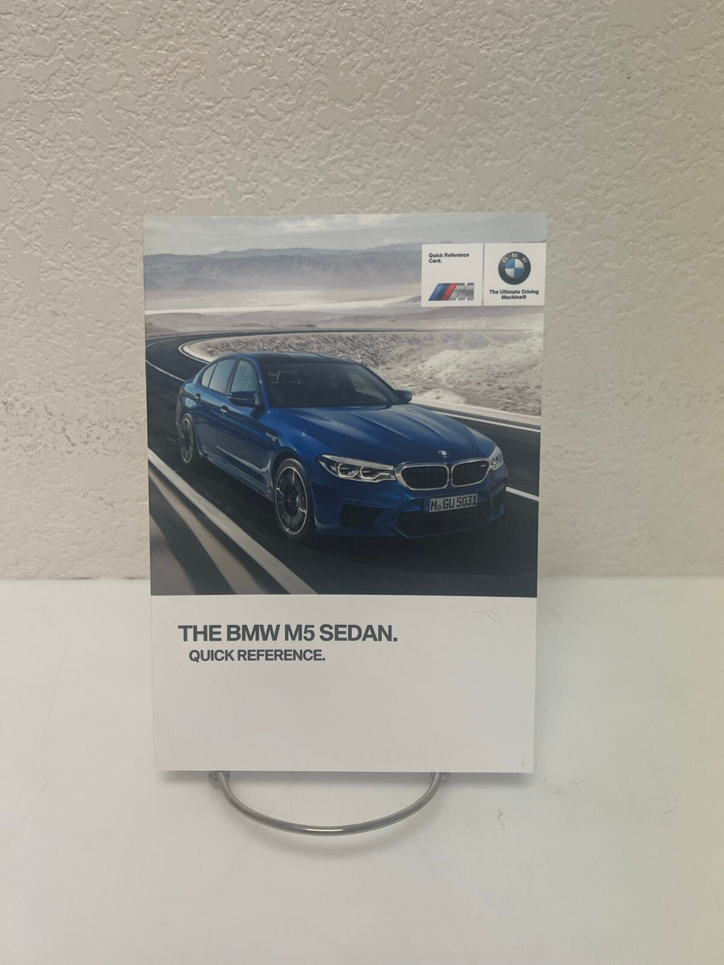 2018 BMW M5 Sedan OEM Owner's Manual Set w/ Case--Free Shipping!