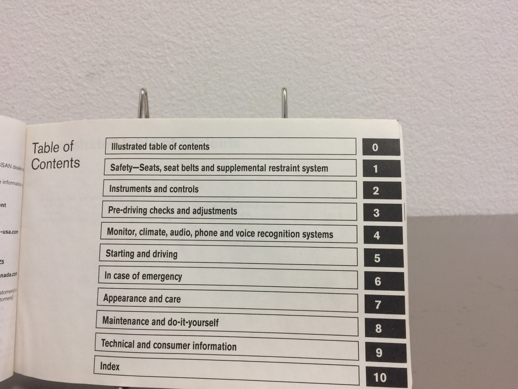2014 Nissan Altima Sedan Genuine OEM Owner's Manual Set w/Nissan Case