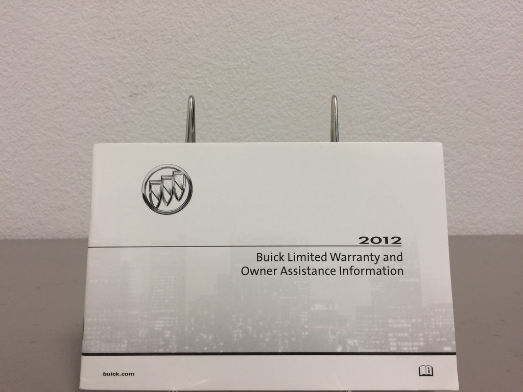 2012 Buick Regal Genuine OEM Owner's Manual Set with MyLink/IntelliLink Manual