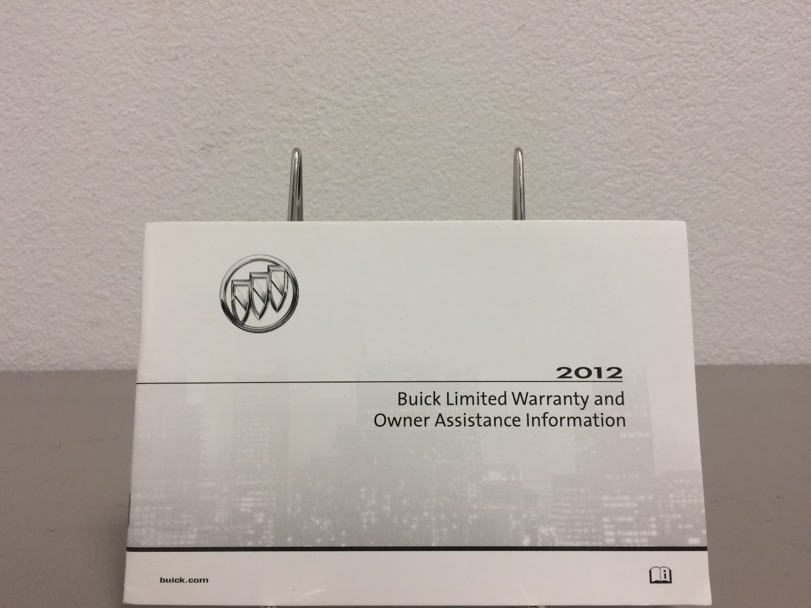 2012 Buick Regal Genuine OEM Owner's Manual Set with MyLink/IntelliLink Manual