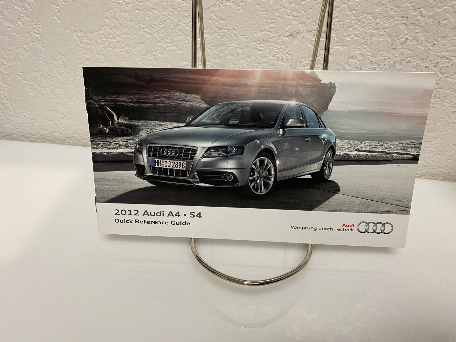 2012 Audi A4 Genuine OEM Owner's Manual Set with Audi Case--Free Shipping!