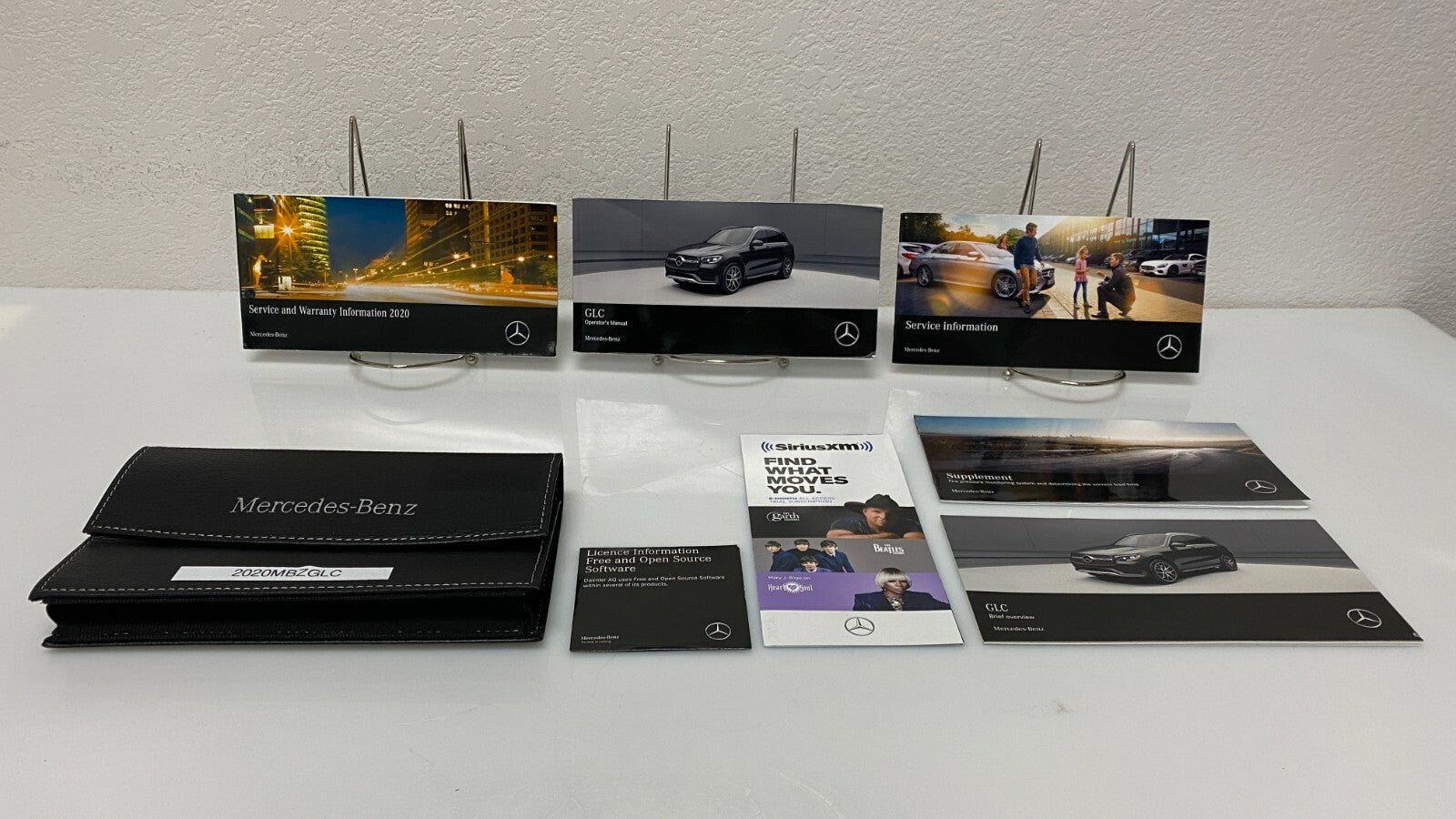 2020 Mercedes-Benz GLC-Class GLC300 GLC300 4MATIC Genuine OEM Owner's Manual Set