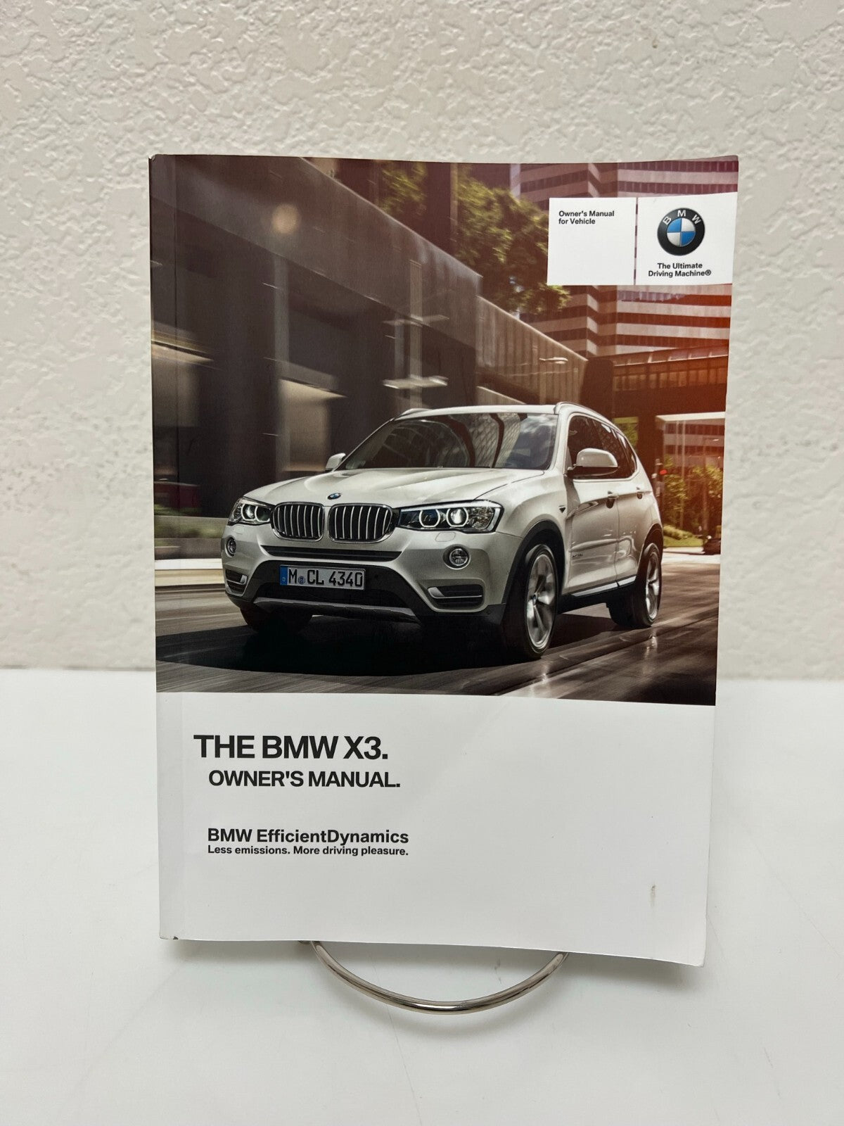 2017 BMW X3 OEM Owner's Manual Set w/Case and Navigation Manual--Free Shipping!