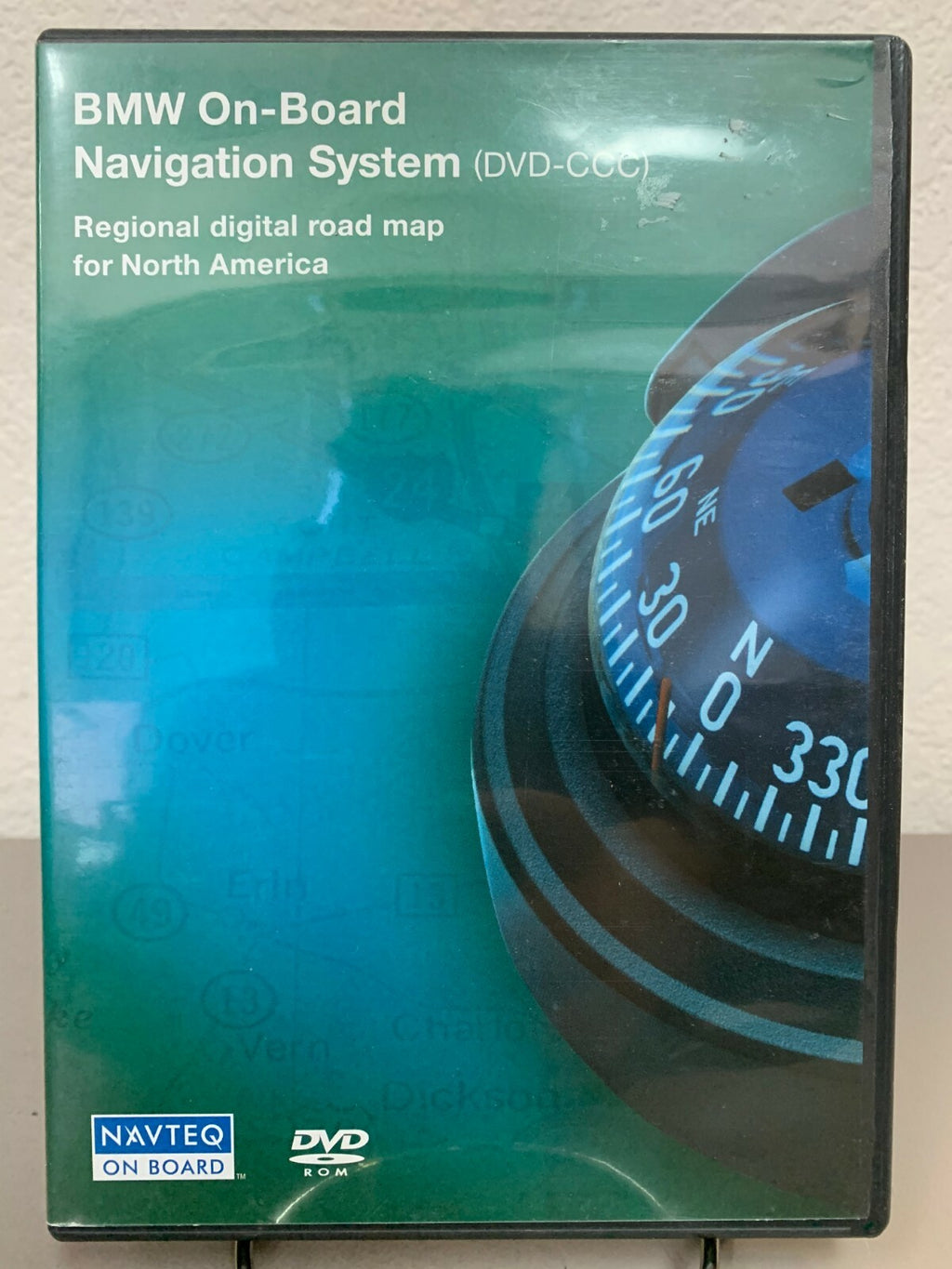 2005 BMW Genuine Navigation Disc Digital Road Map North America 65 90 0 398 540