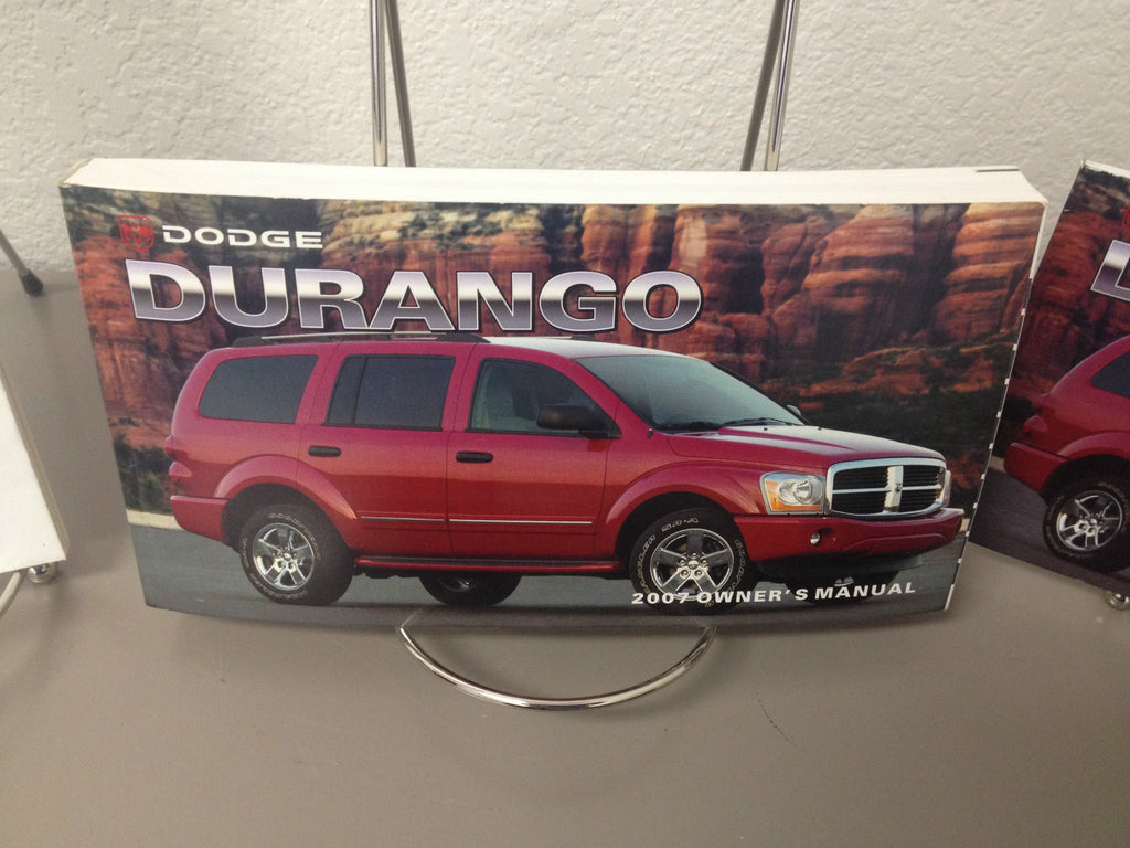 2007 Dodge Durango Genuine OEM Owner's Manual Set w/Dodge Case--Free Shipping!!!