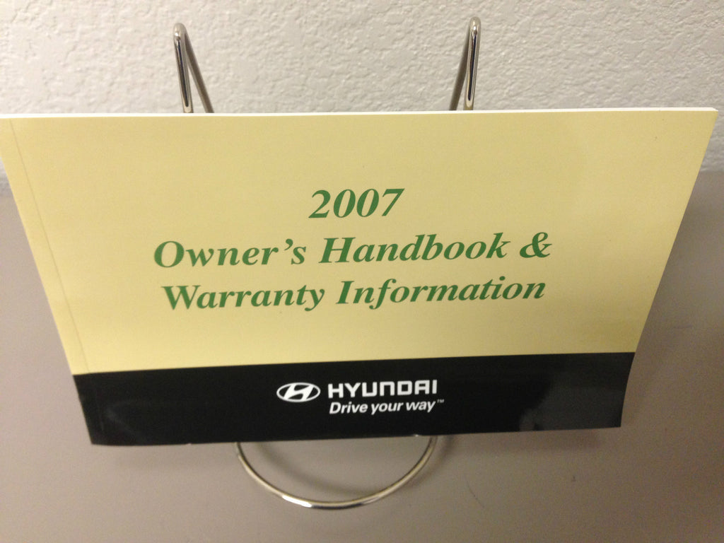2007 Hyundai Veracruz Genuine OEM Owner's Manual Set w/Case--Free Shipping!!!
