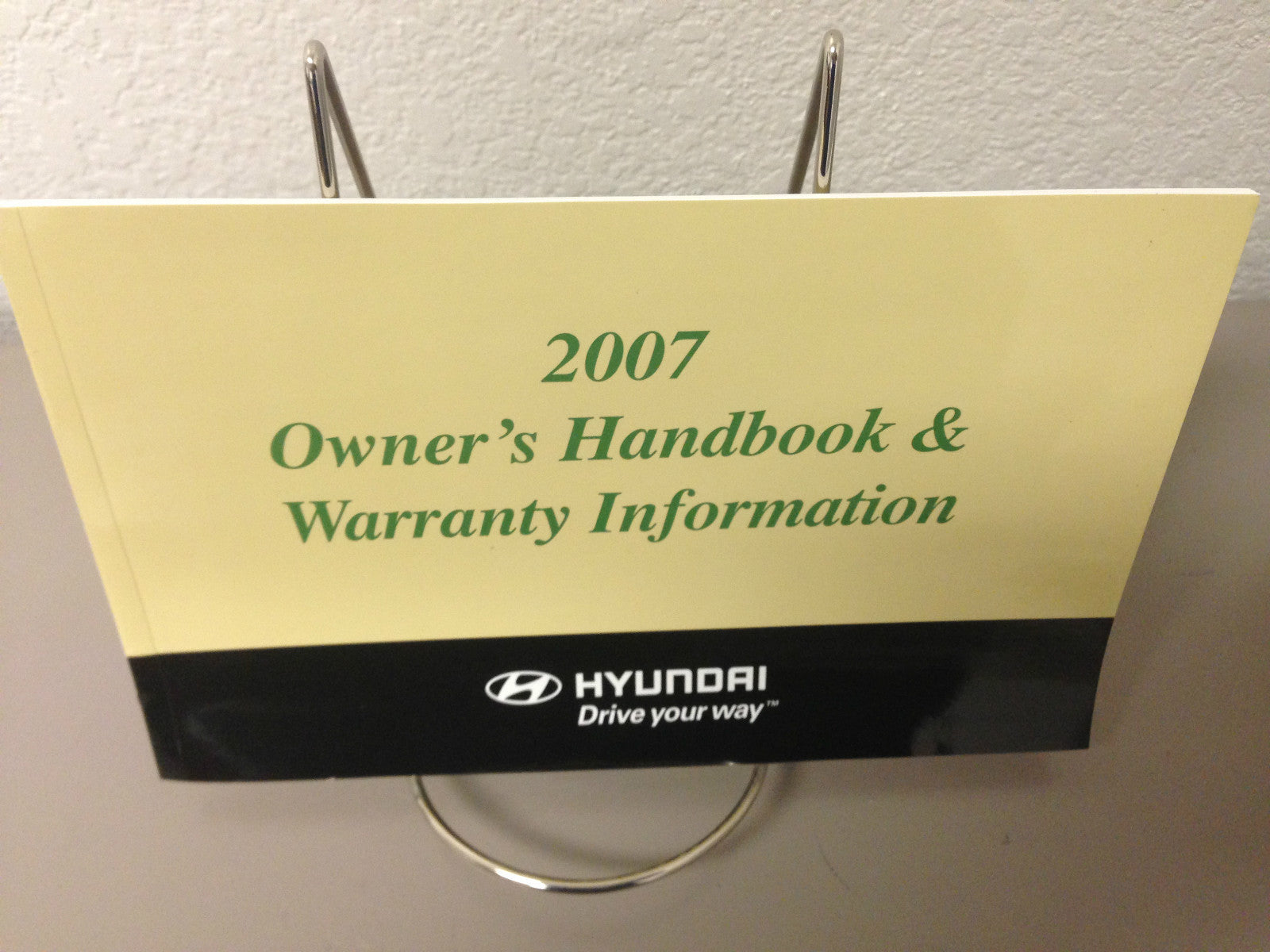 2007 Hyundai Veracruz Genuine OEM Owner's Manual Set w/Case--Free Shipping!!!