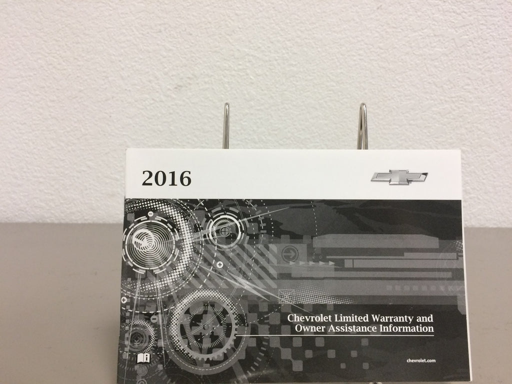 2016 Chevrolet Chevy Malibu Genuine OEM Owner's Manual Set--Free Shipping!
