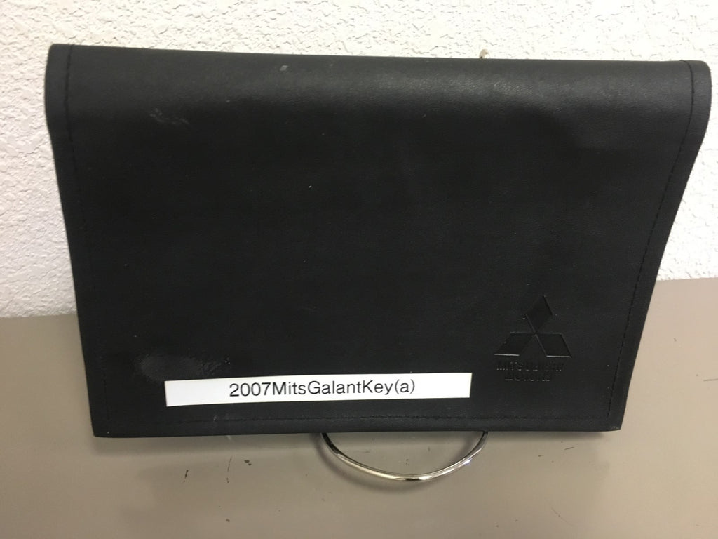 2007 Mitsubishi Galant Genuine OEM Owner's Manual Set w/Case & Bonus Key FOB