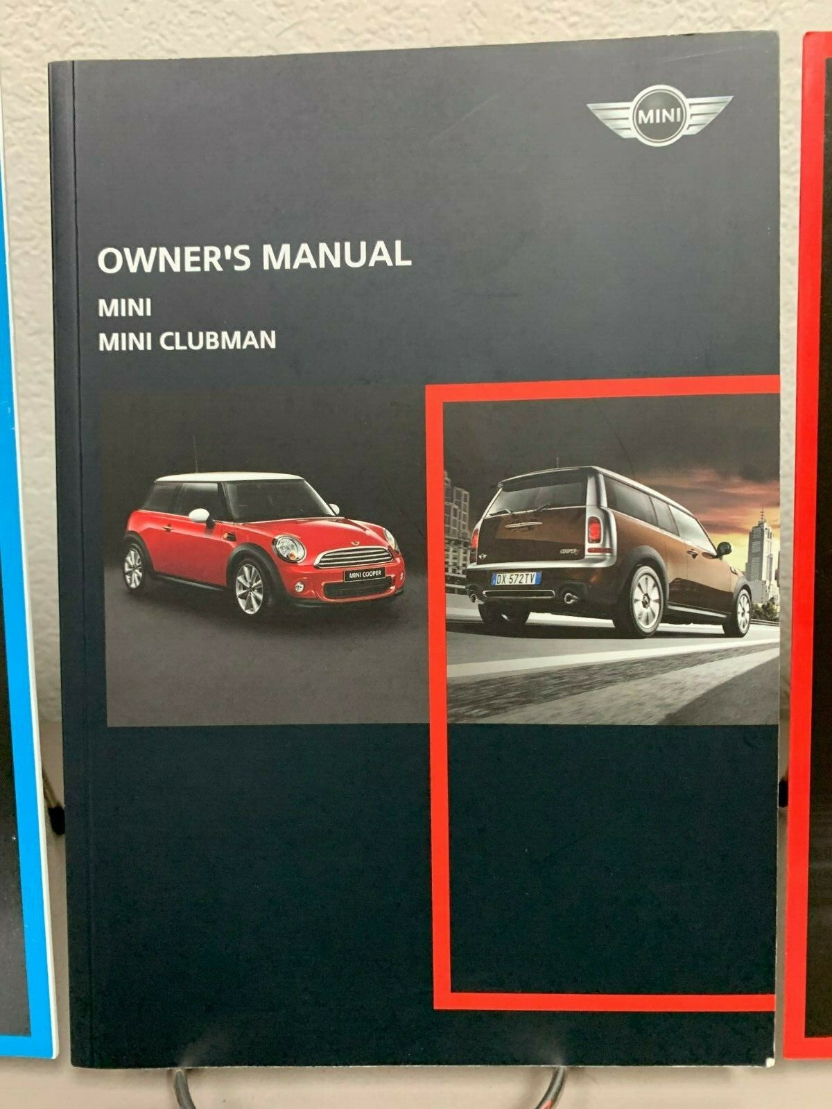 2012 Mini Cooper/Mini Clubman Genuine OEM Owners Manual Set w/Case & Navigation