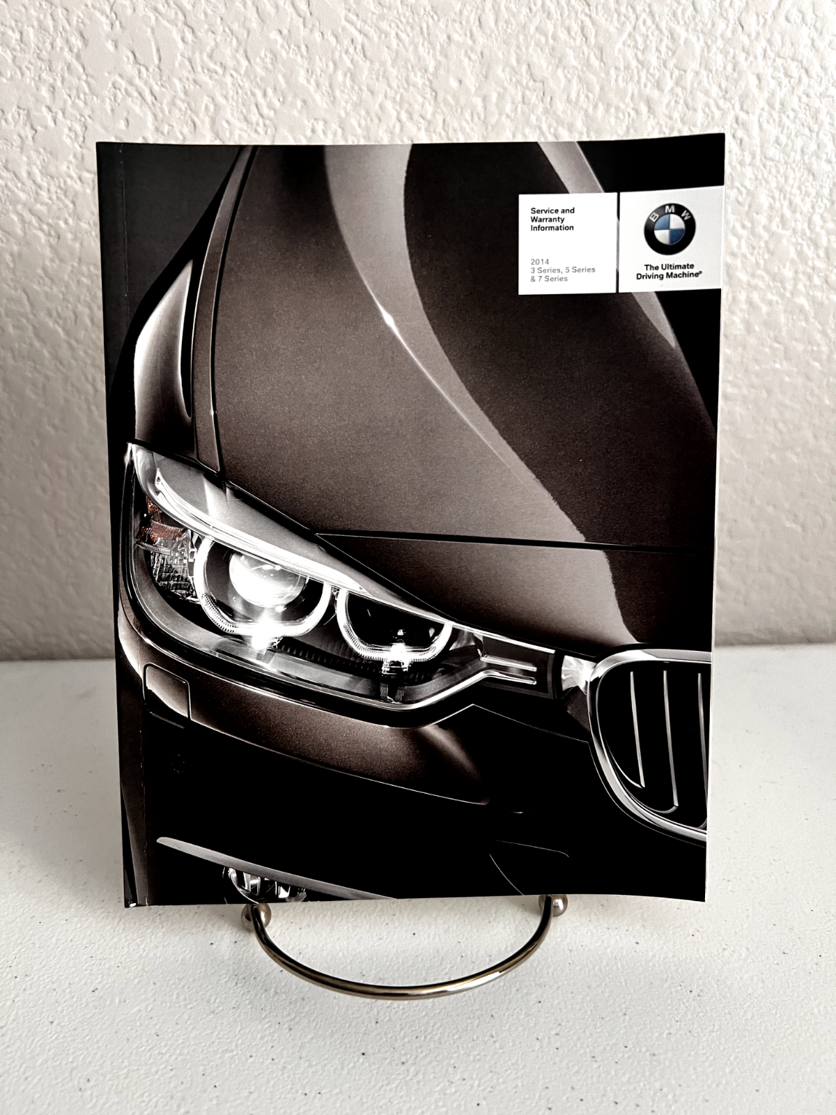 2014 BMW 5 Series Sedan 528i 535i 535d 550i xDrive OEM Owner's Manual Set