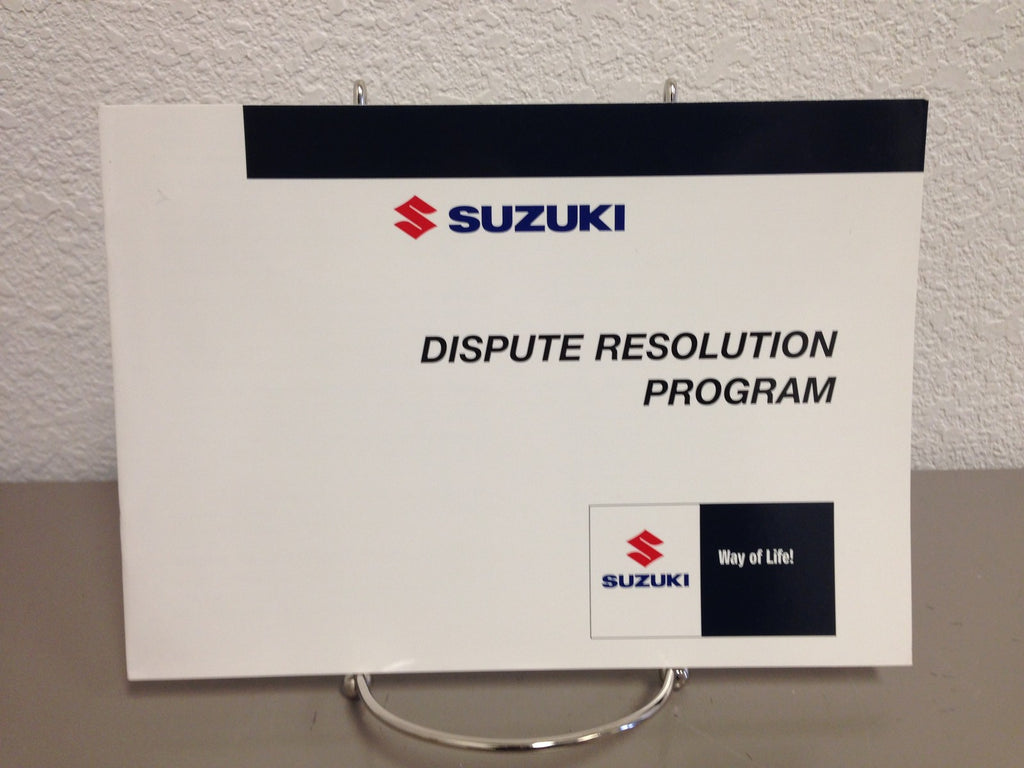 2010 Suzuki SX4 OEM Owner's Manual w/ Supplements & Case - Free Shipping