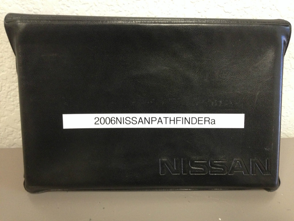 2006 Nissan Pathfinder Genuine OEM Owner's Manual Set w/Nissan Case--Ships Free!