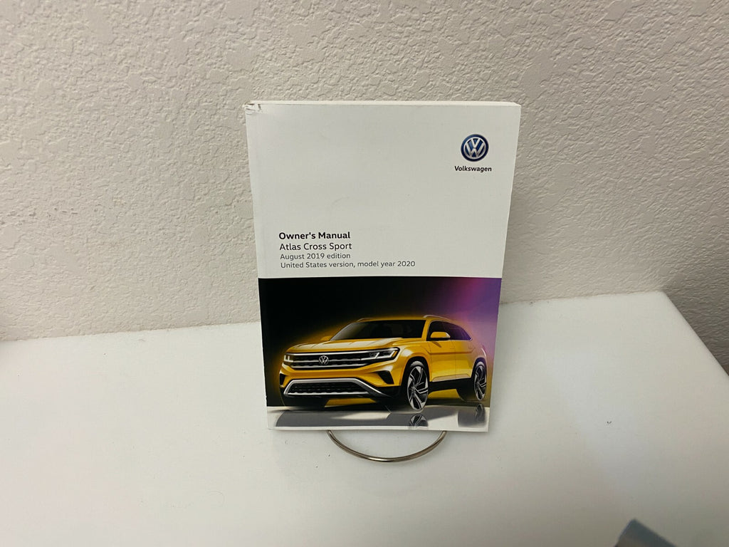 2020 Volkswagen Atlas Cross Sport Owner's Manual Set w/case and free shipping