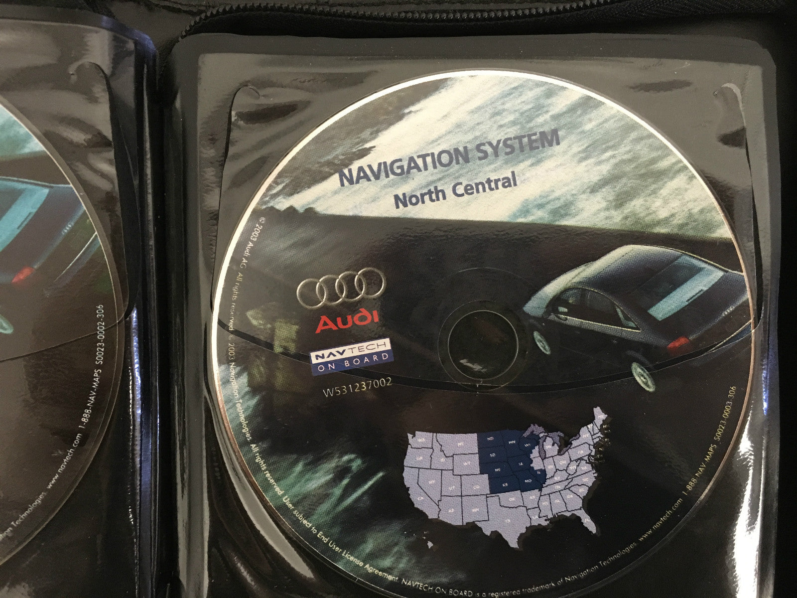 02 03 04 Audi Allroad A6 S6 RS6 A8 A8 L S8 TT Navigation CD Set W531237002