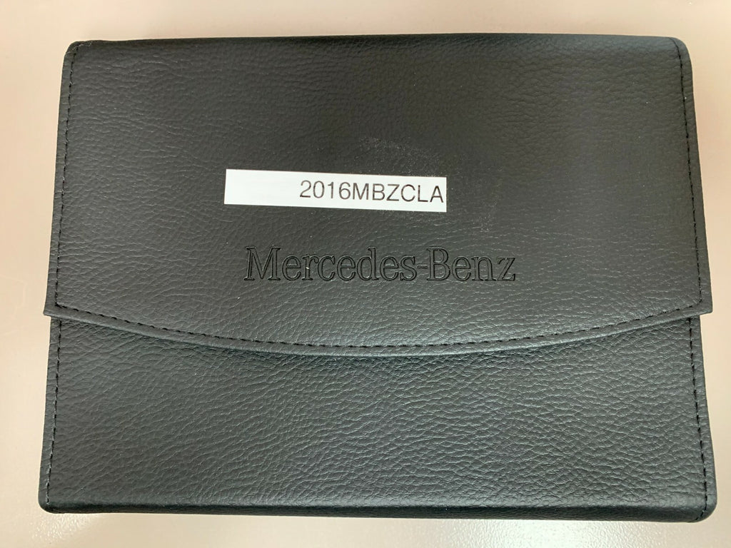 2016 Mercedes-Benz CLA 250 AMG Genuine OEM Owner's Manual Set w/Mercedes Case