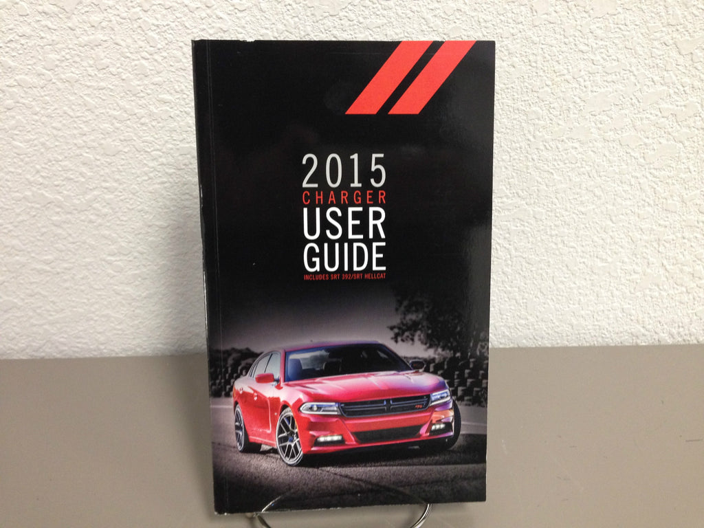 2015 Dodge Charger incl. SRT 392 SRT Hellcat OEM Owner's Manual w/ DVD & Case