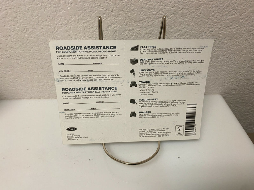 2017 Ford Fusion Genuine OEM Owner's Manual Set w/Ford Case