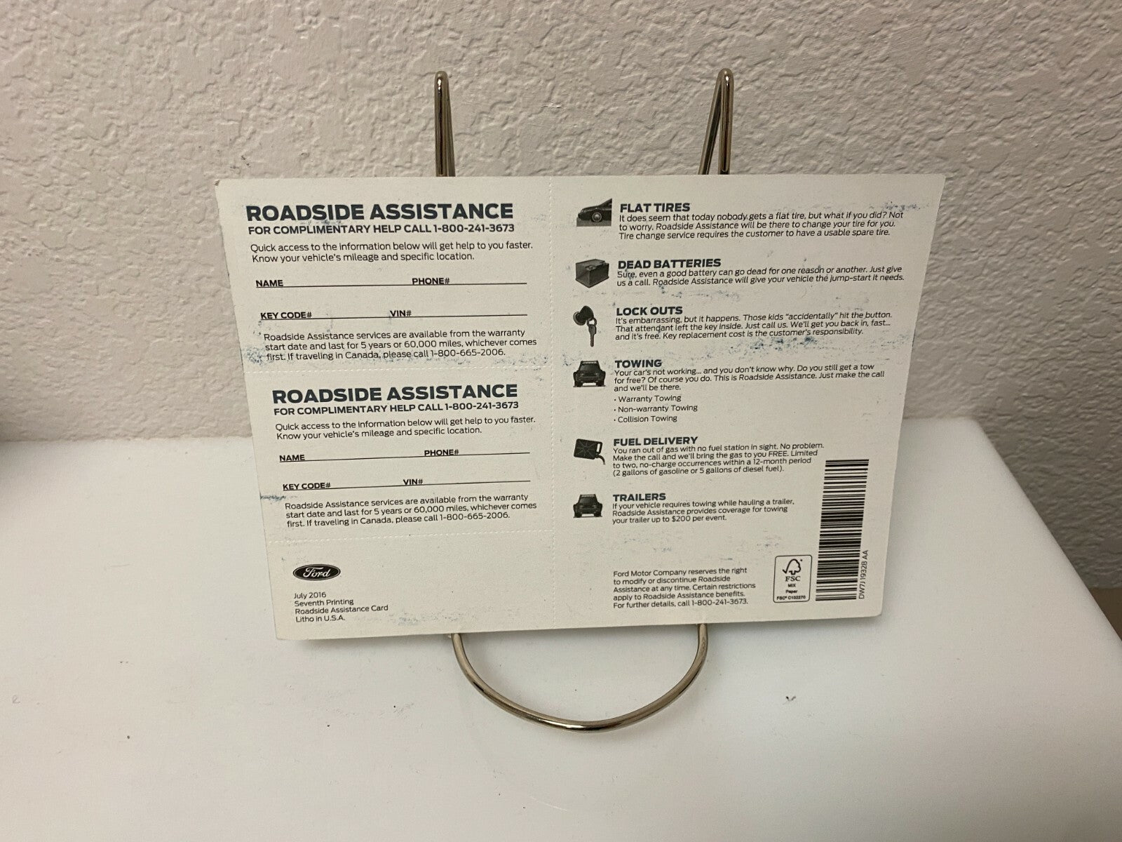2017 Ford Fusion Genuine OEM Owner's Manual Set w/Ford Case