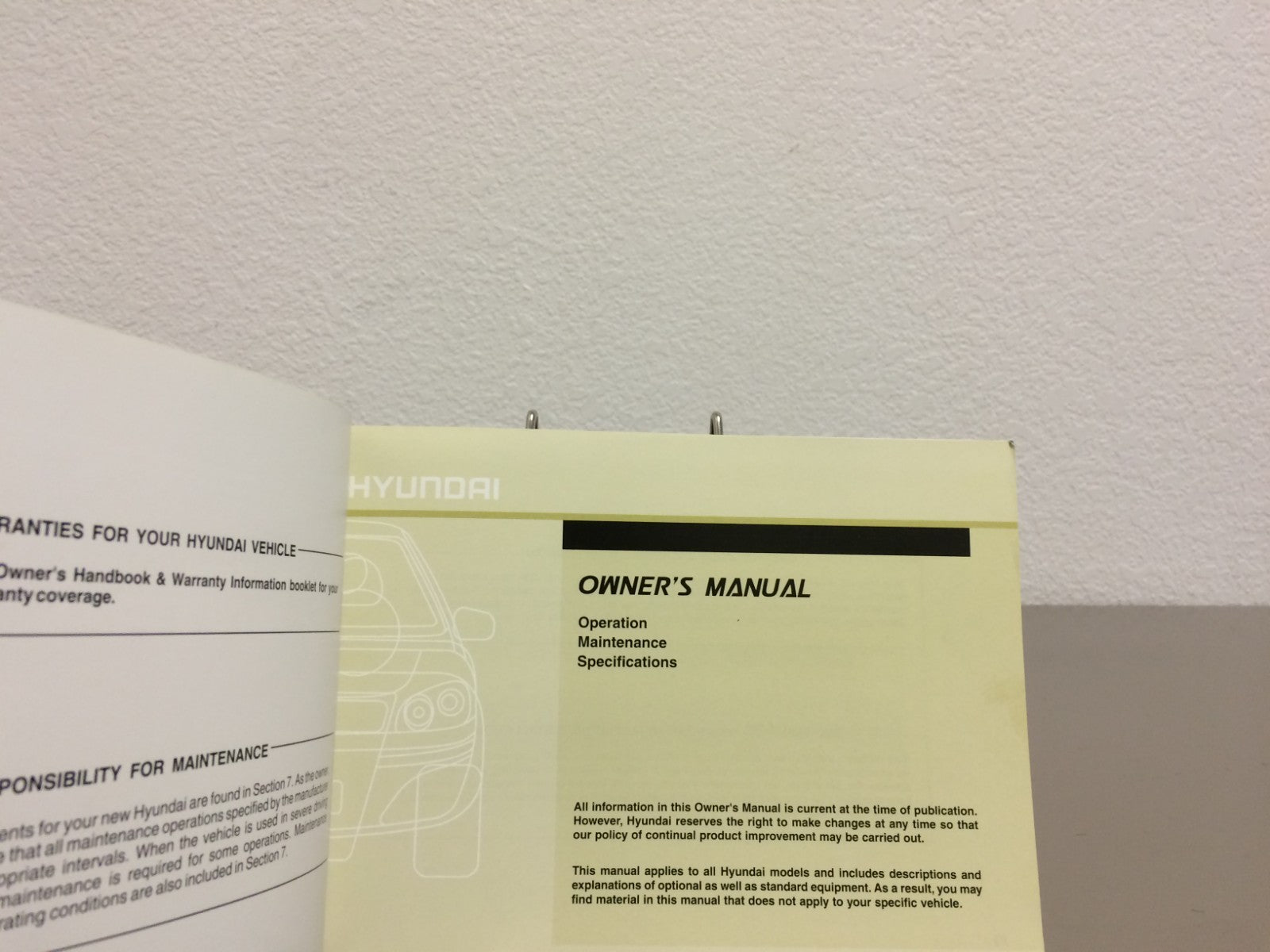 2012 Hyundai Elantra Genuine OEM Owner's Manual Set w/Navigation & Bonus Key FOB