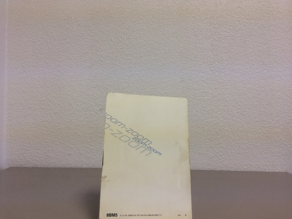 2011 Mazda 3 Genuine OEM Owner's Manual Set w/ Mazda Case-Free Shipping!!!!!!!!!