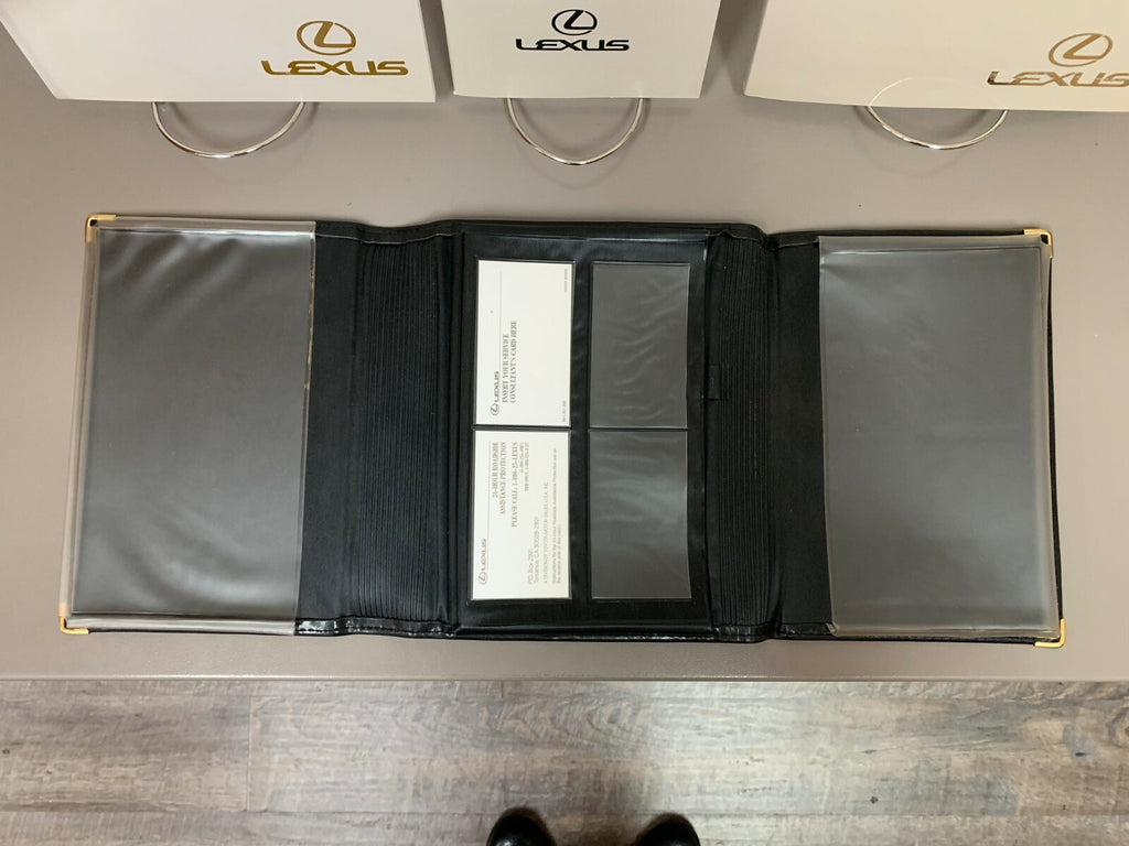 2000 Lexus ES 300 Genuine OEM Owner's Manual Set with Case-- Free Shipping