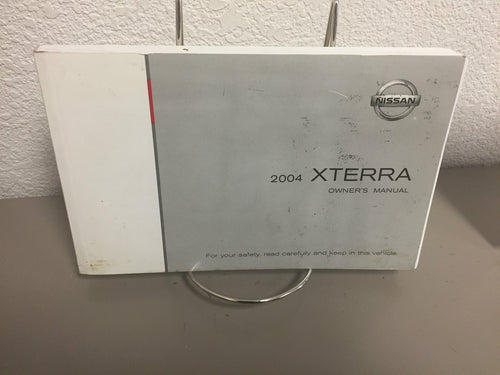 2004 NISSAN XTERRA Genuine OEM Owner's Manual with Case Fast Free Shipping