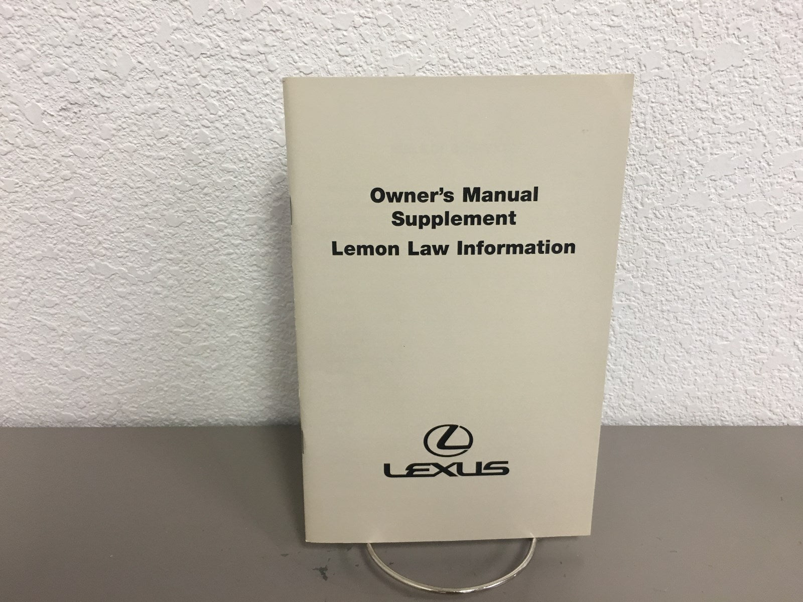 1999 Lexus LS 400 Genuine OEM Owner's Manual Set w/ Lexus Case-Free Shipping
