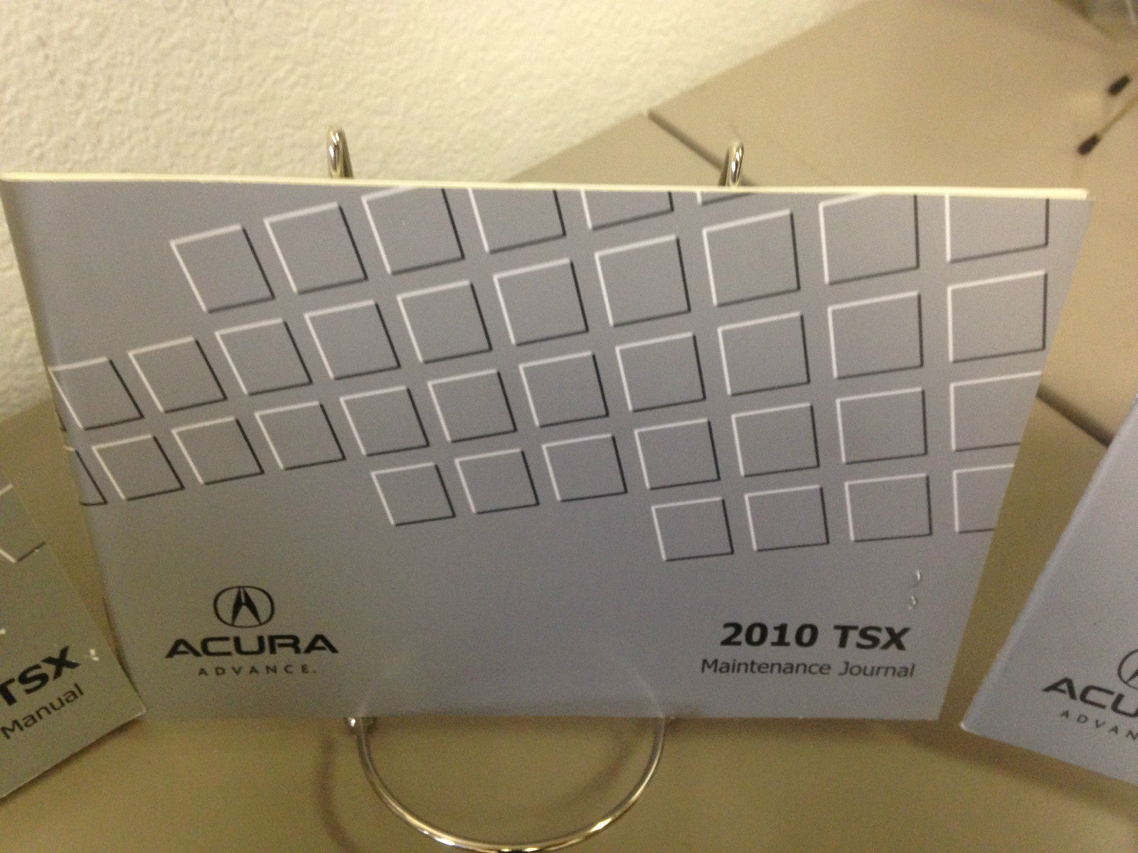 2010 Acura TSX Genuine OEM Owner's Manual Set w/Technology Manual & Acura Case