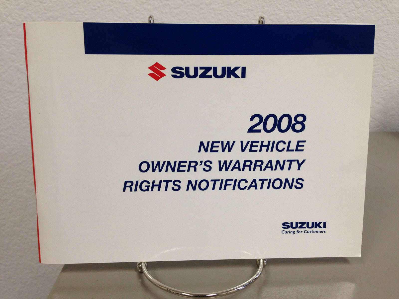 2008 Suzuki SX4 OEM Owner's Manual Set w/ Supplements & Case - Free Shipping!