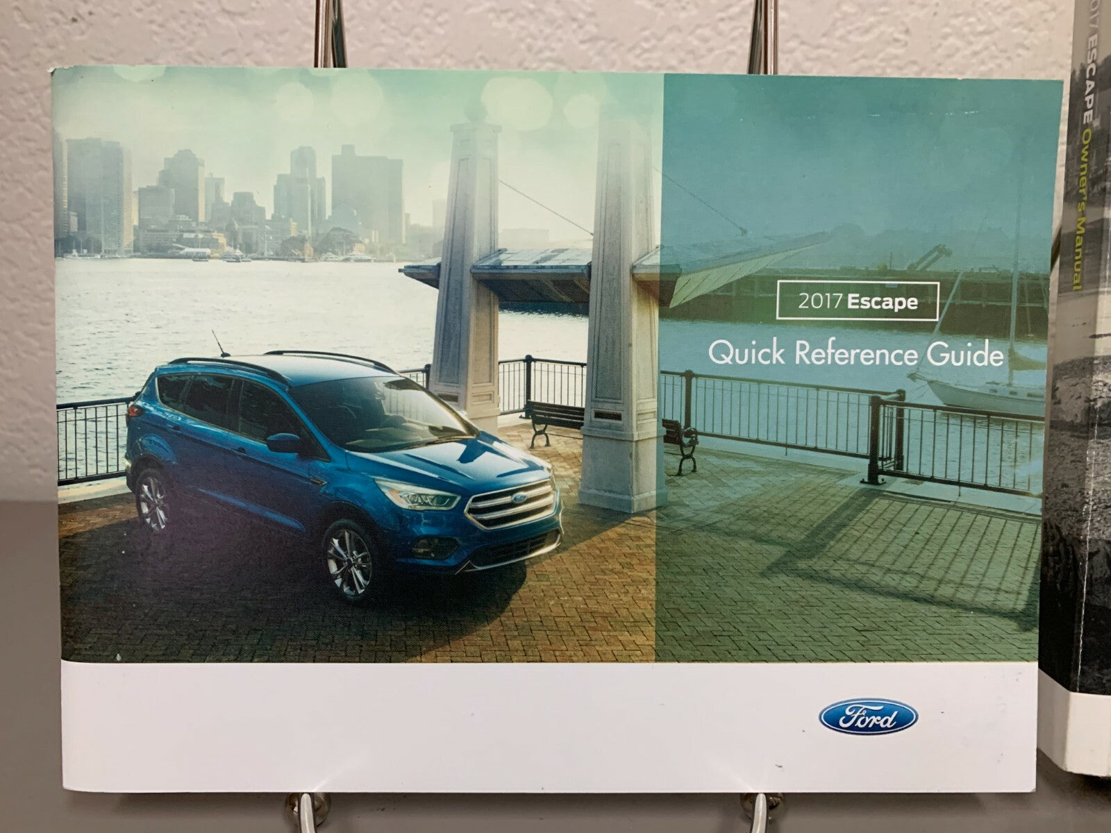 2017 Ford Escape Genuine OEM Owner's Manual w/Supplements & Case-Free Shipping!