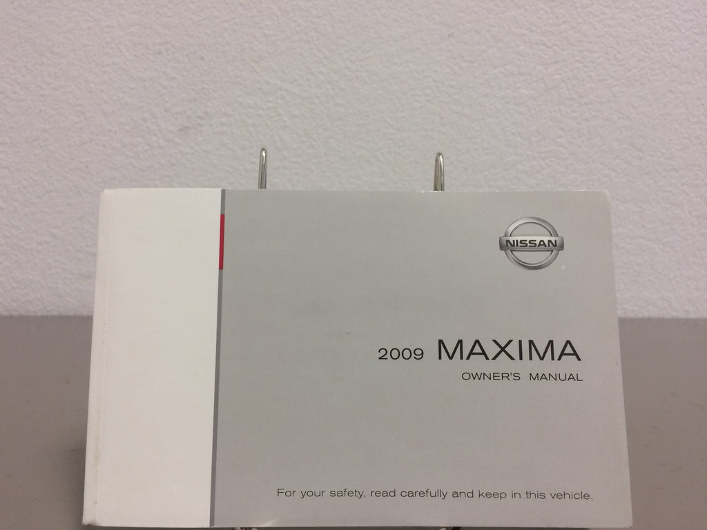 2009 Nissan Maxima Genuine OEM Owner's Manual Set with Free Shipping!