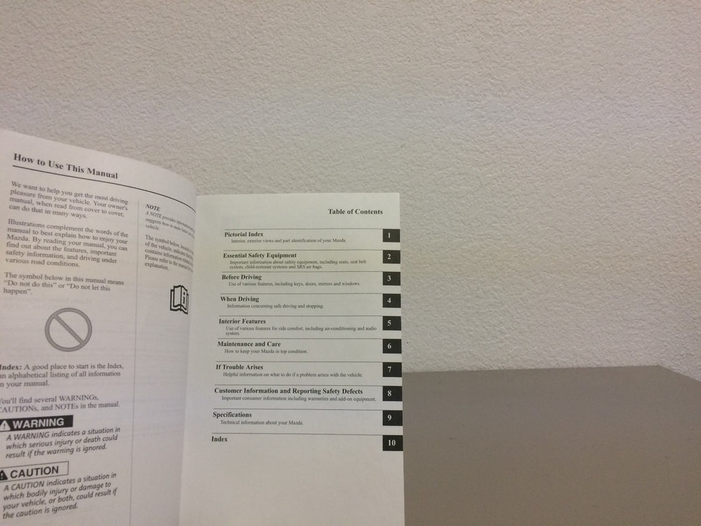 2016 Mazda 6 Genuine OEM Owner's Manual Set with Mazda Case--Free Shipping!