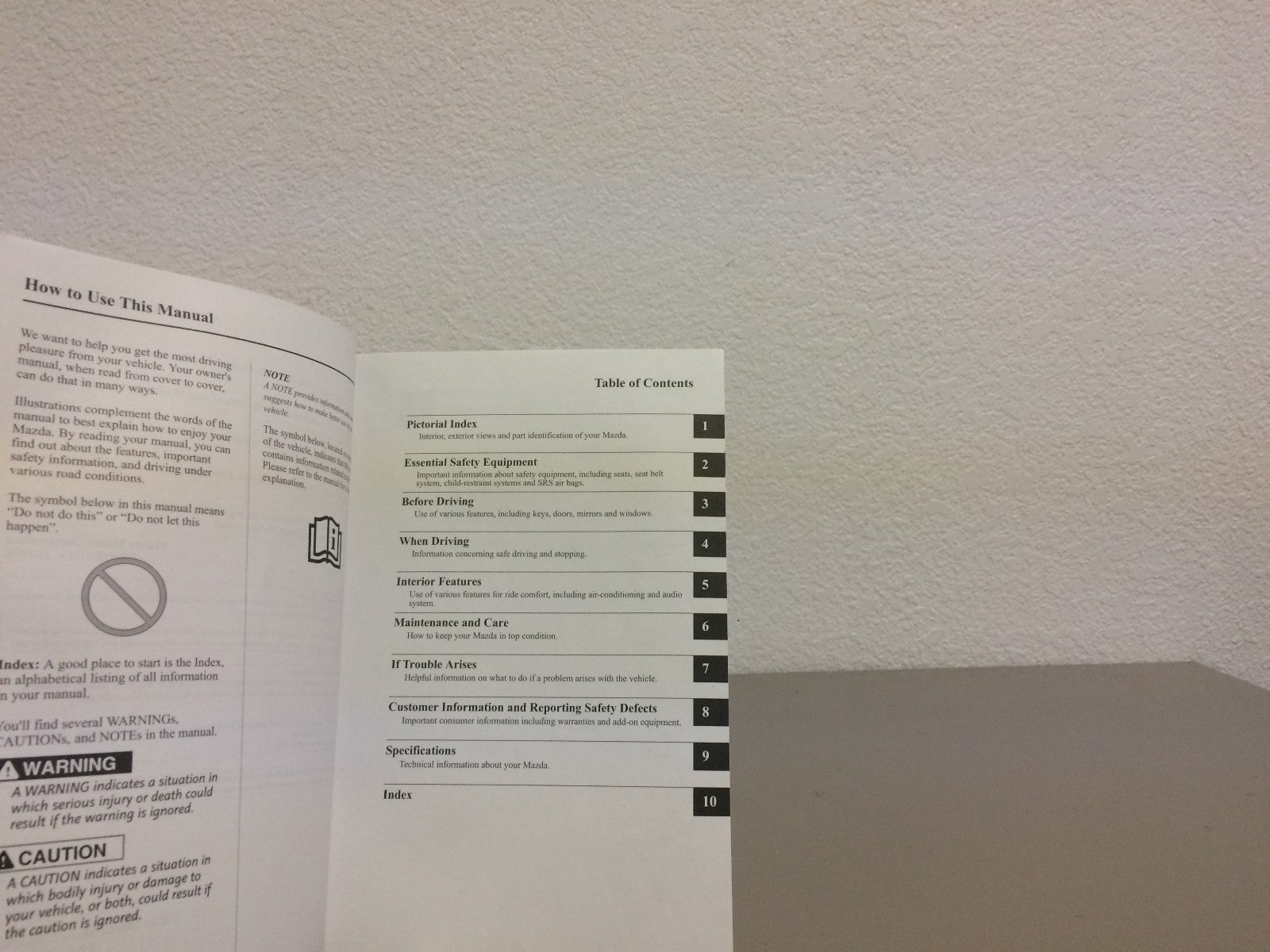 2016 Mazda 6 Genuine OEM Owner's Manual Set with Mazda Case--Free Shipping!