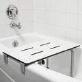 Redondo 26.5-inch x 16-inch White Phenolic Portable Tub Seat for Adults