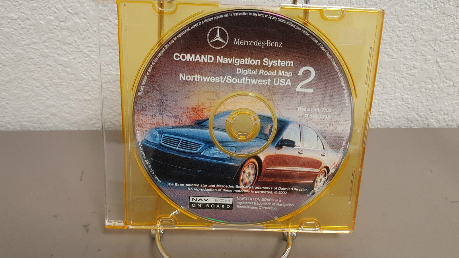 2000 2001 2002 Mercedes-Benz S-Class Comand Navigation DVD North/Southwest US