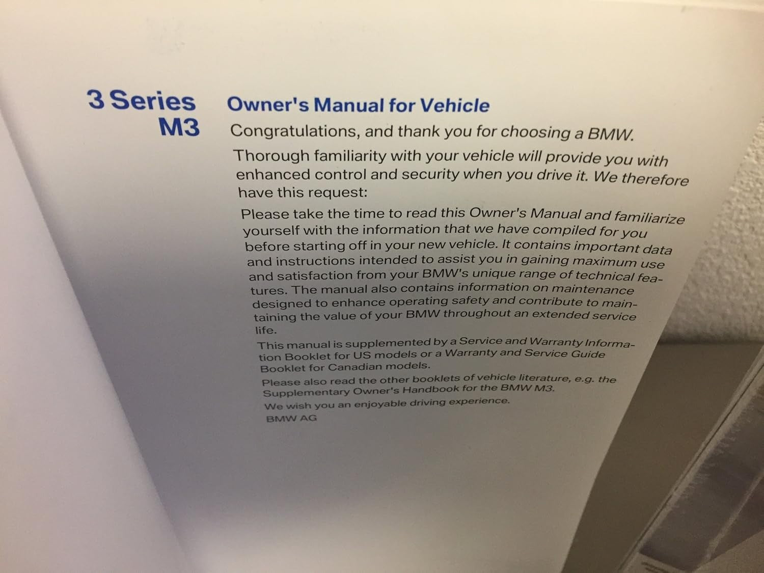 2013 BMW 3-Series Coupe Convertible (With Navigation) Owner's Manual Set w/Case
