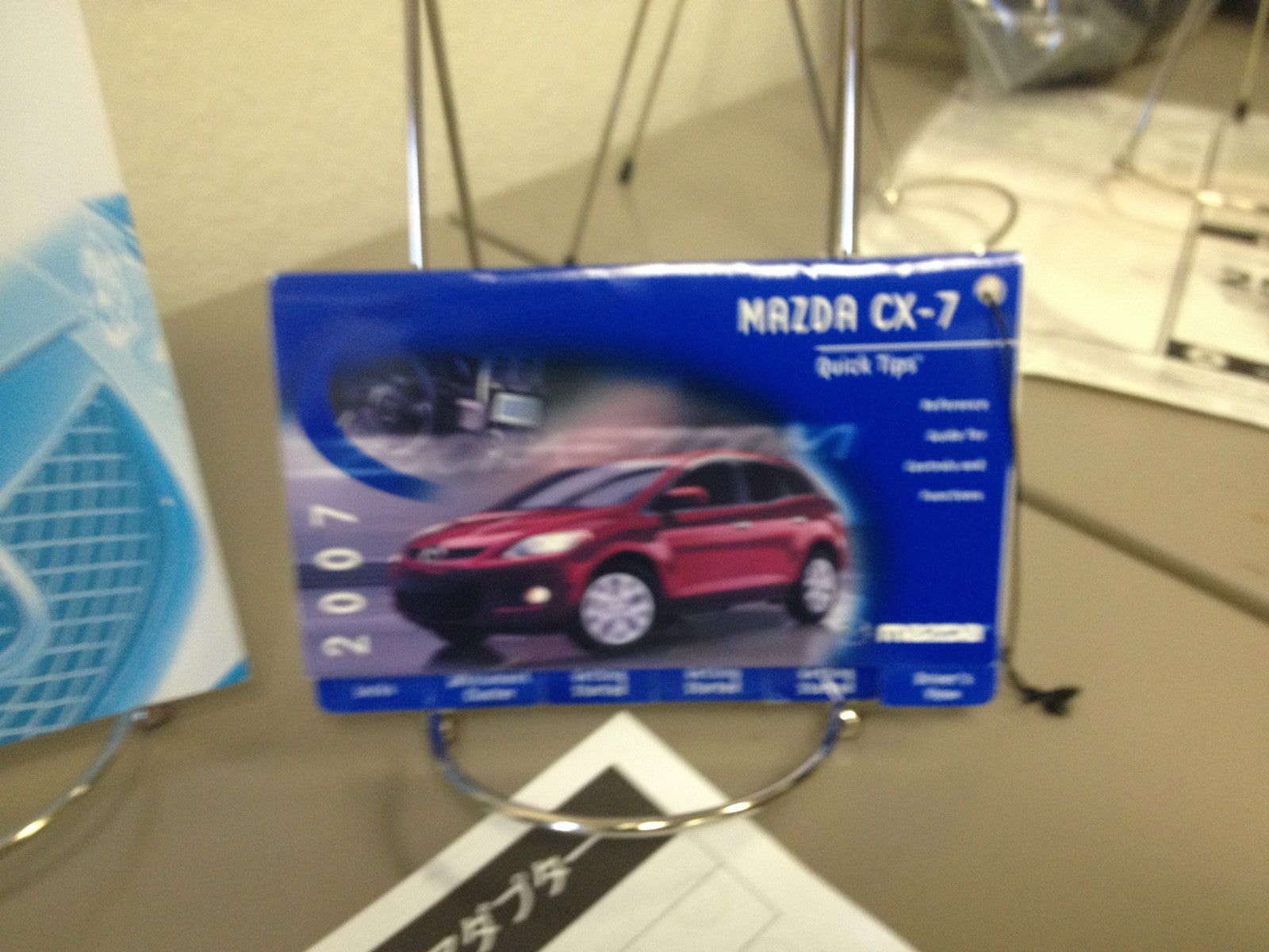 2007 MAZDA CX-7 Genuine OEM Owner's Manual Set w/Case--Free Shipping!