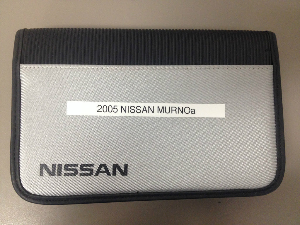 2005 Nissan Murano Genuine OEM Owner's Manual Set with Case--Fast Free Shipping