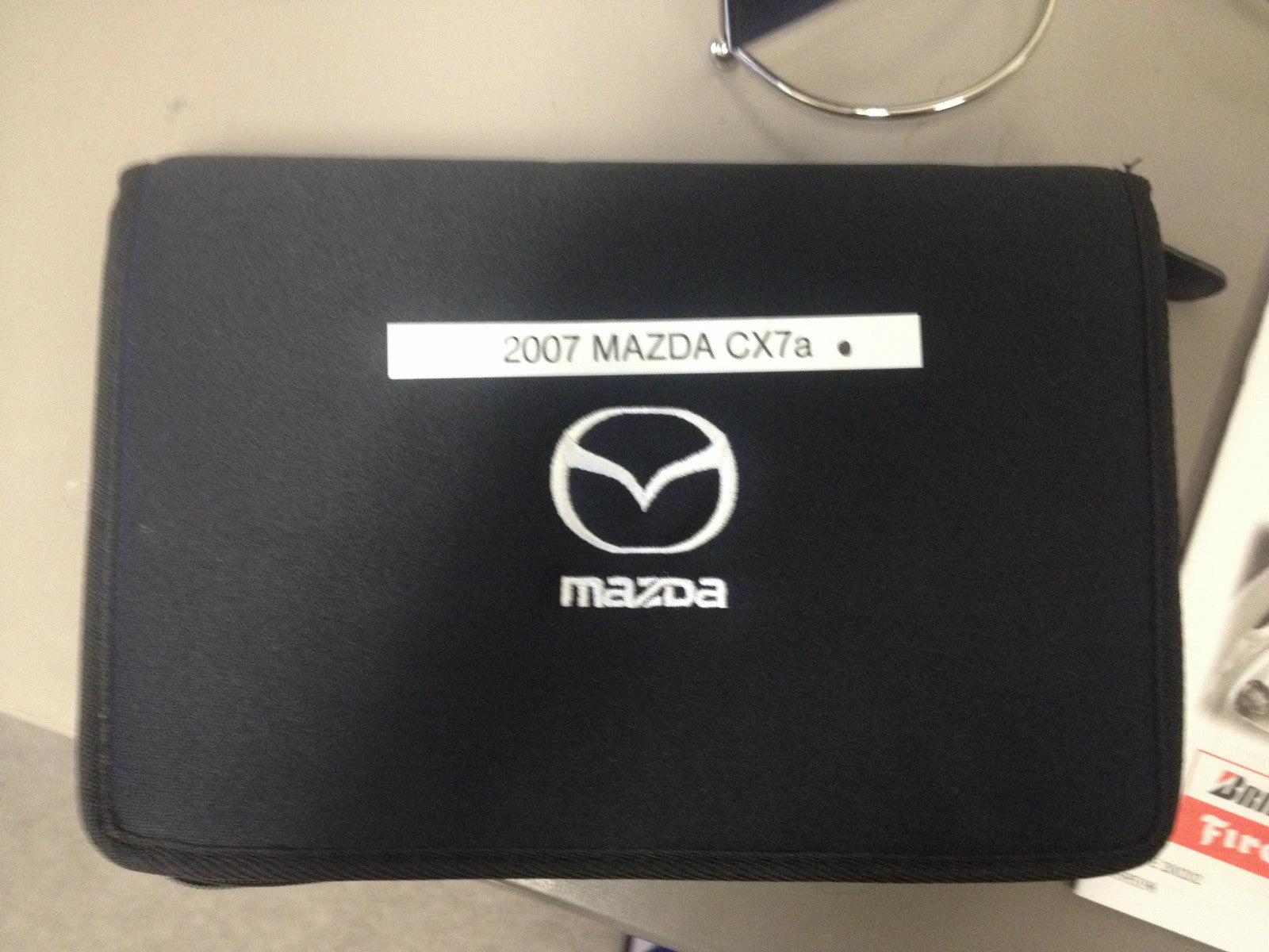 2007 MAZDA CX-7 Genuine OEM Owner's Manual Set w/Case--Free Shipping!