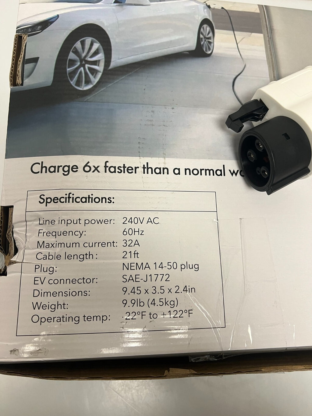 Lectron Portable Electric Car Charger (32A) With FREE SHIPPING.