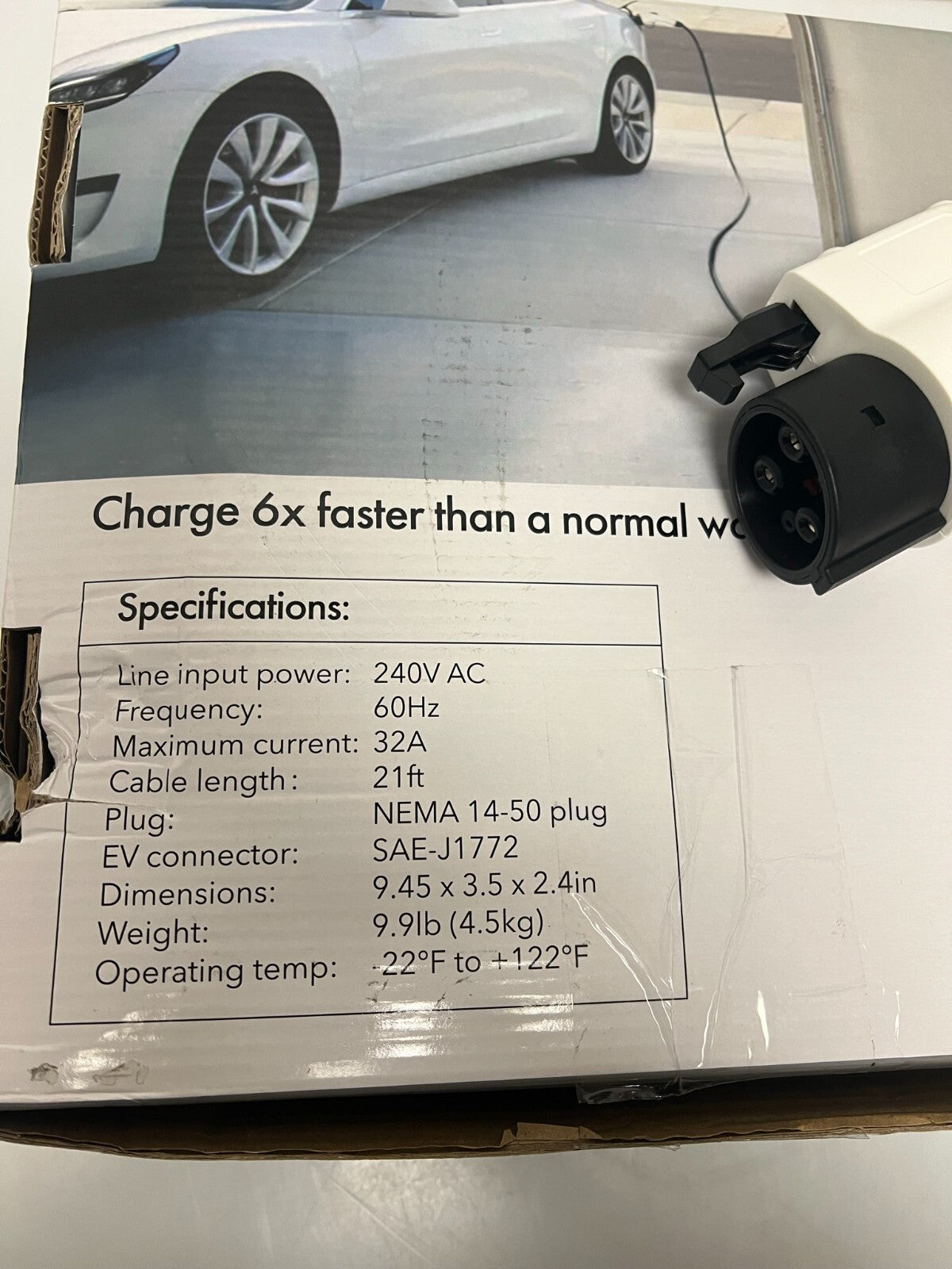 Lectron Portable Electric Car Charger (32A) With FREE SHIPPING.