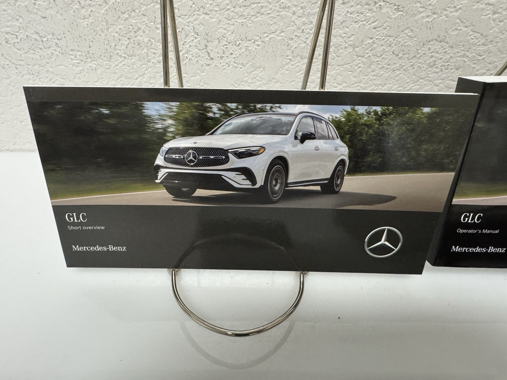 2025 Mercedes-Benz GLC Genuine OEM Owner's Manual Set w/Mercedes Case