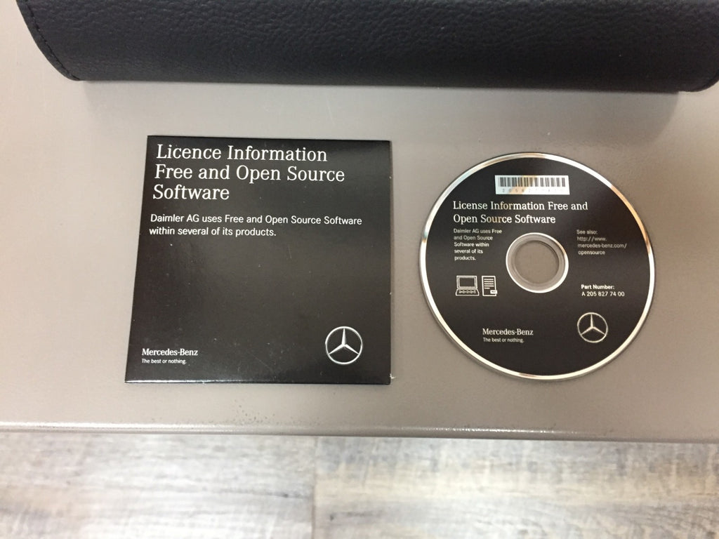2016 Mercedes-Benz C-Class C350e Hybrid Sedan Genuine OEM Owner's Manual Set