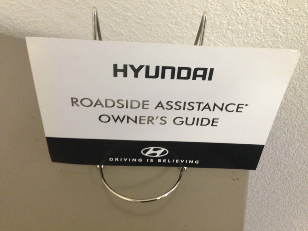 2001 Hyundai Santa Fe Genuine OEM Owner's Manual Set w/Hyundai Case--Ships Free!