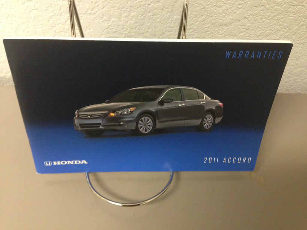 2011 Honda Accord Sedan Genuine OEM Owners Manual Set w/Case--Free Shipping!