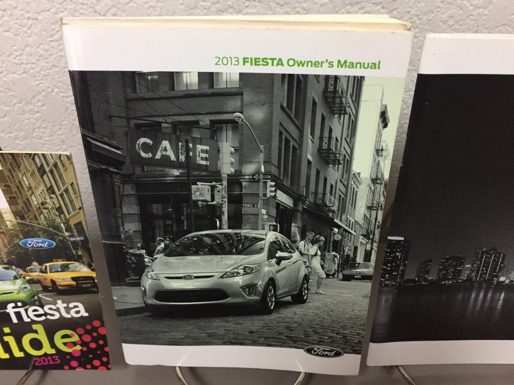 2013 Ford Fiesta Genuine OEM Owner's Manual w/Supplements & Case-Free Shipping!