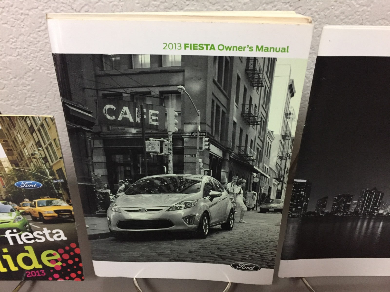 2013 Ford Fiesta Genuine OEM Owner's Manual w/Supplements & Case-Free Shipping!