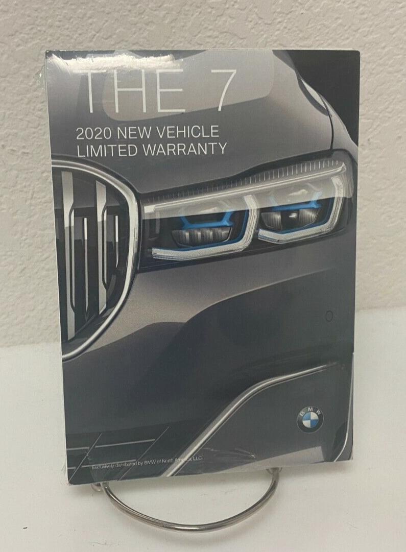 2020 BMW 7 Series Sedan 750Li 750i 740Li M760Li xDrive OEM Owner's Manual w/Case