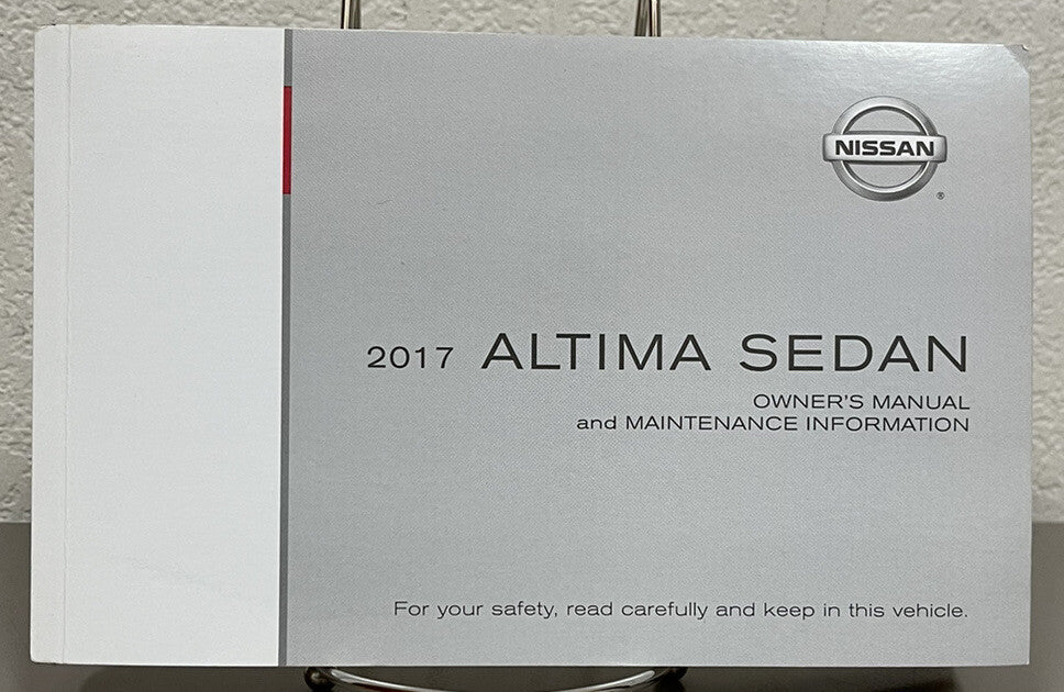 2017 Nissan Altima Sedan OEM Owner's Manual Set & Case